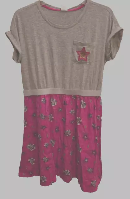 Gymboree Girls Size 12 Stars & Lightning Bolt Design Gray Top/Pink Bottom NWT