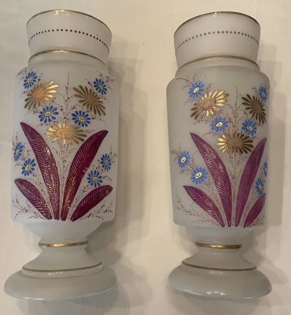 Antique Decorative Flower Vase PAIR (2)