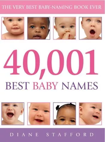 40,001 Best Baby Names-Dianne Stafford-Paperback-009190000X-Good