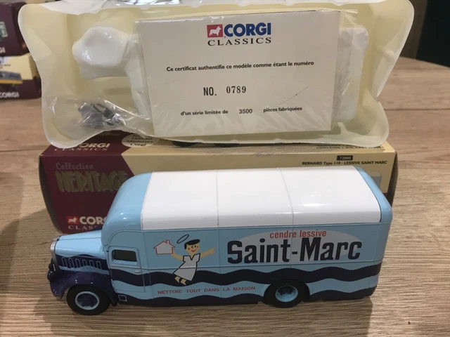 Corgi Heritage - Citroën Type 55 Avec Remorque Fruehauf - 1/50 - Neuf - Parfait état