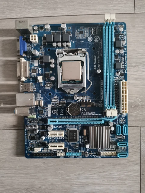 GIGABYTE GA-H61M-DS2 DVI Socket LGA1155 Micro-ATX Motherboard Core i5 ...
