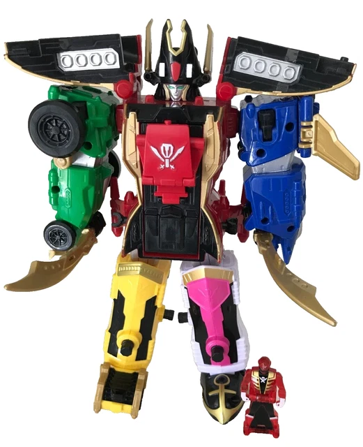 Figurine Power Rangers Go Go Five – Victory Mars Megazord DX De Bandai (1999, Occasion)