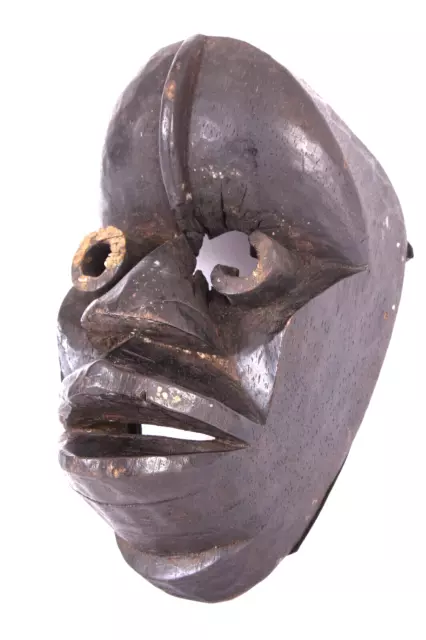 Ancien masque africain - Ethnie Dan, Kran - Côte d'Ivoire début 20ème