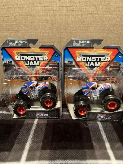 2023 Monster Jam LUCAS OIL STABILIZER Series 29 Arena Favorites  1/64 scale  X2