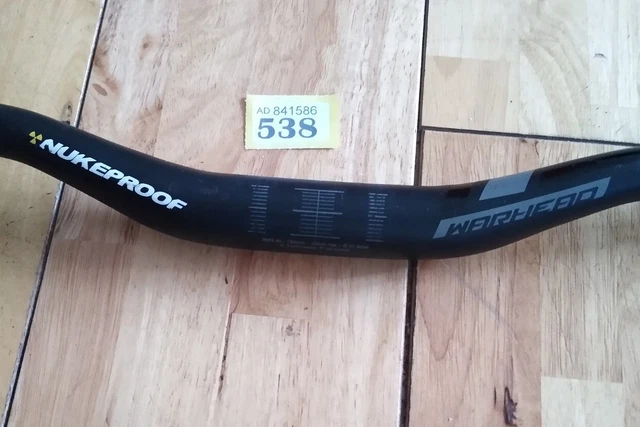 NUKEPROOF WARHEAD 660mm BAR 31.8 HANDLEBAR 20mm RISE DOWNHILL FREERIDE DJ BIKE