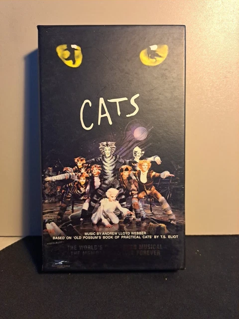 CATS ANDREW LLOYD Webber - 1981 VHS - Classic 80's Musical £2.75 - How Tall Is Andrew Lloyd Webber? – The Theater Mogul’s Stature Explored