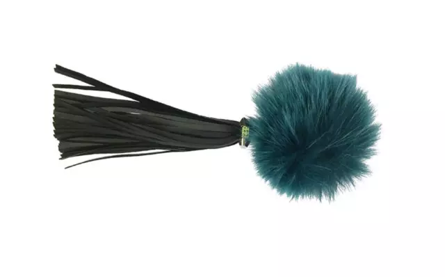 Real Fox Fur Ball Pendant Accessories Bag Key Chain Ring Charm Pom Gift
