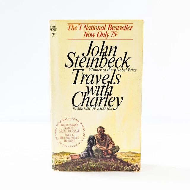 REISEN MIT CHARLEY von John Steinbeck 1963 Bantam Bücher S2581 Vintage Taschenbuch EUR 8,01