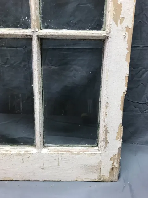 Antique Single 22x48 12 Lite Casement Window Shabby White Chic VTG Old 1442-22B 4