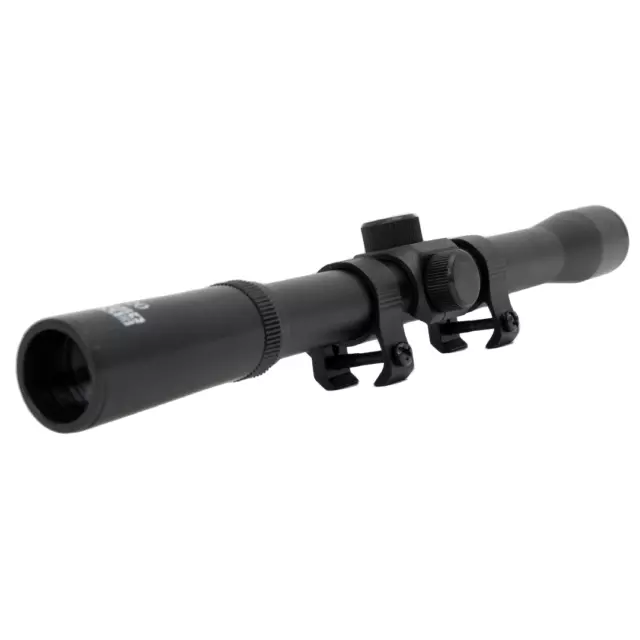 Swiss Arms Rifle Scope 4x20 11mm Mounts Gun Sports Shooting Range Airsoft