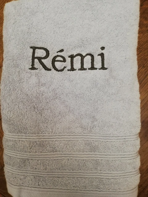 Maxi Drap De Bain à Broder Blanc - Univers Broderie