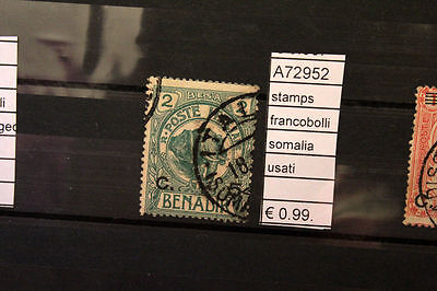 A66020 FRANCOBOLLI ITALIA COLONIE SOMALIA USATI STAMPS ITALY USED 