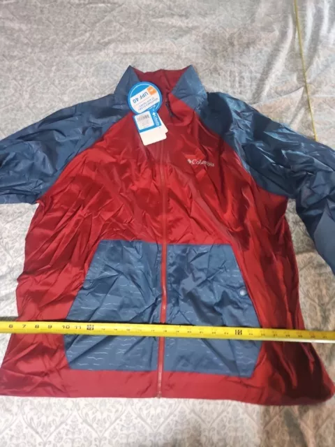 COLUMBIA SPORTSWEAR TABOR Point Windbreaker Mens Xl 60 30.00 PicClick