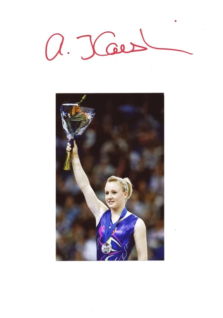 Ariella Kaeslin  Schweiz  Turnen 2.WM 2009  Karte original signiert WL 340802