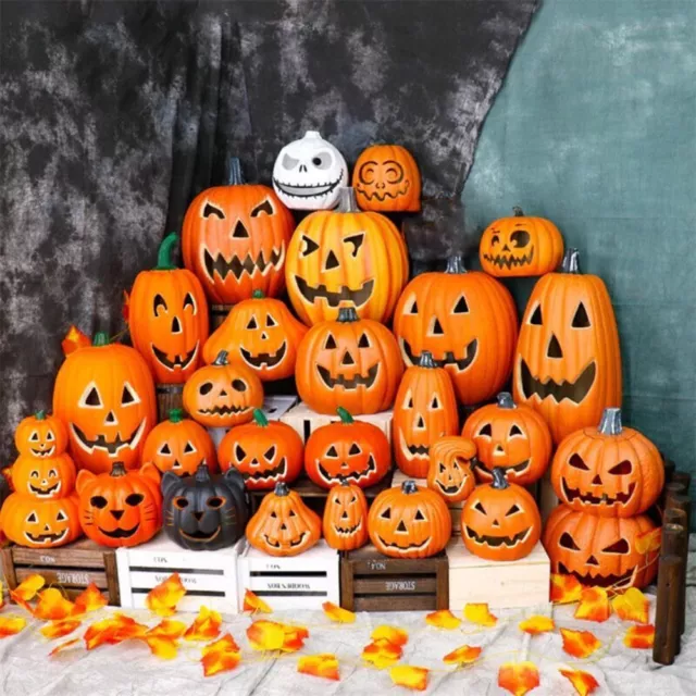 Resin Pumpkins Decorations Decorations Light with LED  Halloween Party