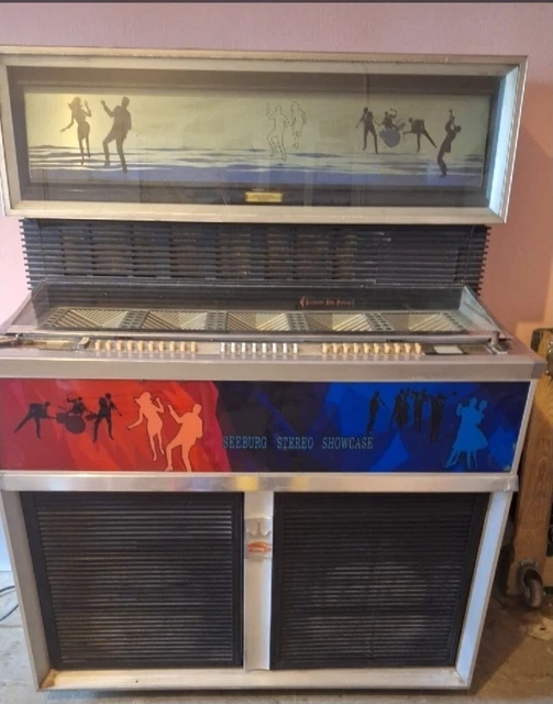 RARE 1966 SEESBURG JUKEBOX STEREO Showcase  Model Ss160 160 PHONOGRAPH ...