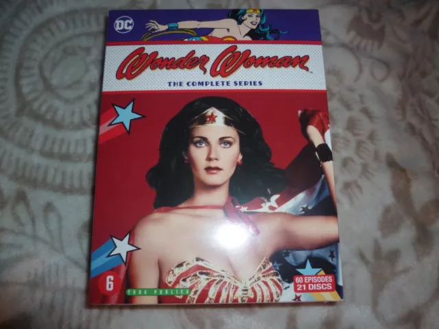 Wonder Woman Integrale Dvd Complete Series Neuf Vo/Vf