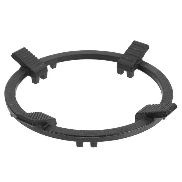 Duiaynke Supporto per stufa, griglia per stufe a gas, resistente, supporto per piano cottura, supporto per wok antivento, accessori per pentole (5 artigli