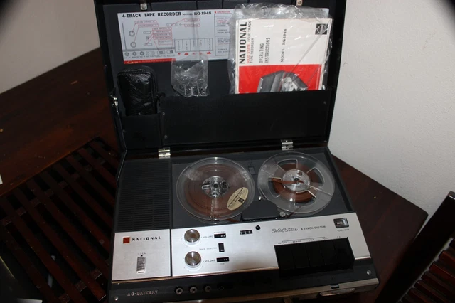 National Solid State 4 track tape recorder model RQ-194s