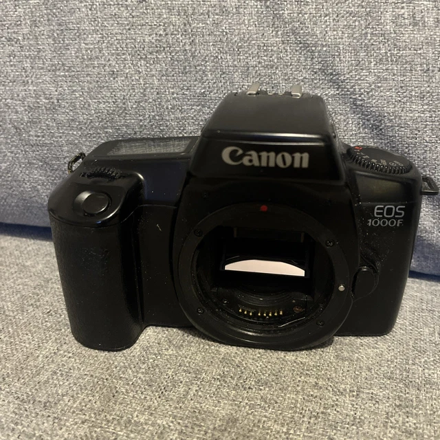CANON EOS 1000F 35mm SLR Film Camera Body Only £9.99 - PicClick UK