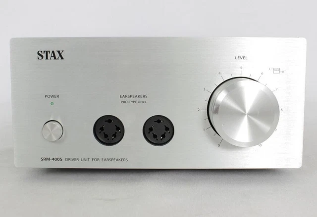 STAX SRM-400S Vacuum Tube Headphone Amplifier / Ships from Japan