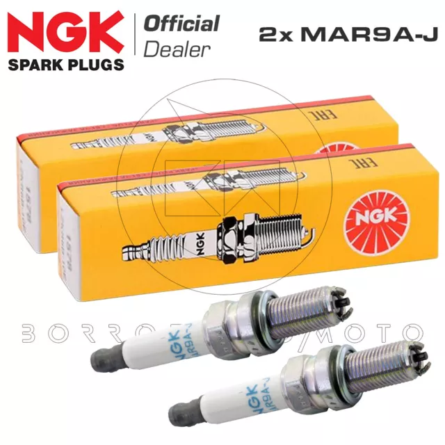 2 Candele Ngk Mar9A-J Mar9Aj Ducati 1199 Panigale 2 1198 2012 >