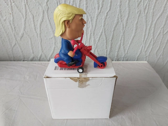 President Trump Toy Riding Chopper Motorcycle Dinobros