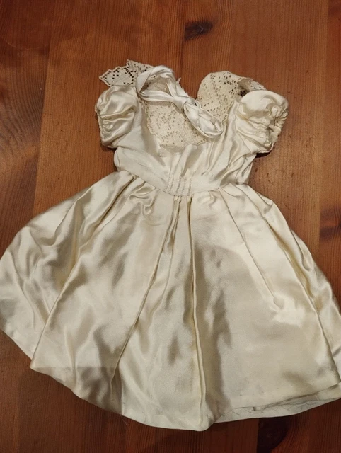 BELLE ROBE ANCIENNE de poupée Jumeau Bru Gautier taille 9/10 =58 a 62 Cm EUR 35,00 - FR