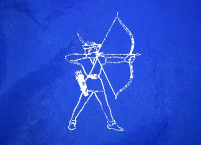 Windbreaker Jacket VTG Robin Hood Blue Raglan Windbreaker S 80s K Cobain Grunge