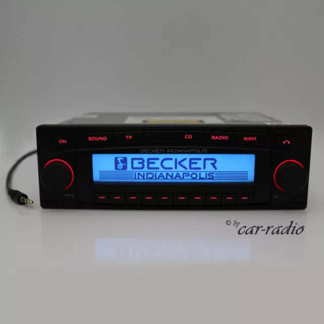 Becker Indianapolis BE7925 MP3 GPS Navigationssystem AUX-IN RDS WMA Doppeltuner