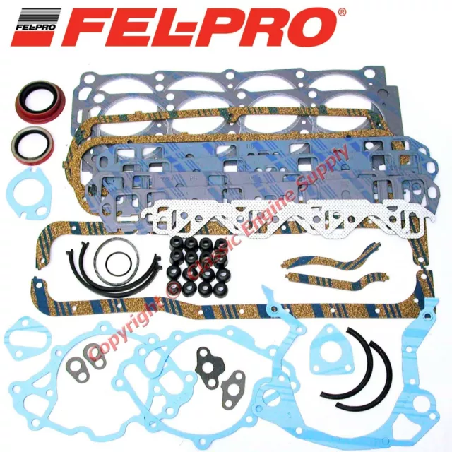 New Fel Pro Engine Overhaul Gasket Set 1962-1983 Ford sb 302 289 260