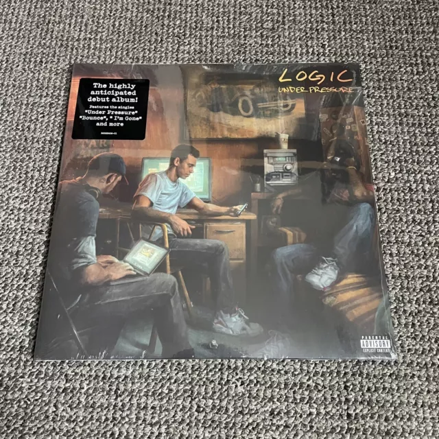 Logic – Under Pressure Vinyl Record SEALED 2xLP Black 2014