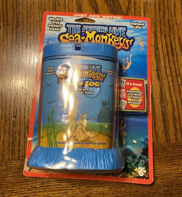 SEA MONKEYS OCEAN ZOO SCIMMIETTE DI MARE - ITALIANO L'originale Aquario  MacDue EUR 21,90 - PicClick IT