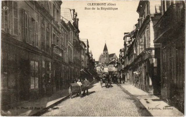 CPA Clermont- Rue de la Republique FRANCE (1020612)
