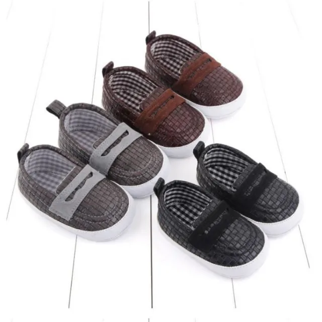 Boy Child Toddler Soft Party Baby Infant Newborn Shoes Formal Garden Moccasin