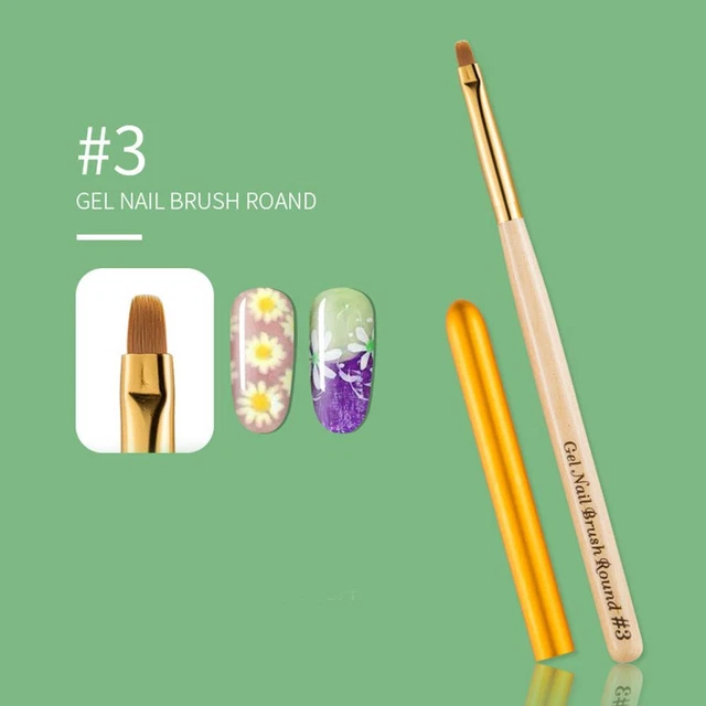 de uñas Herramientas de decoración de uñas Cepillo de manicura Pluma de dibujo