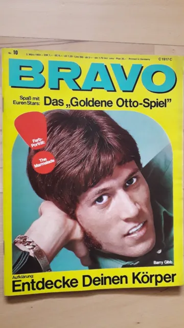 BRAVO Nr.10 vom 3.3.1969 Howard Carpendale, Heintje, Dorthe, Barry Gibb - Z0-1