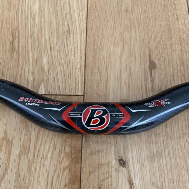 BONTRAGER RACE X-LITE CARBON NIEDRIG ANSTEIGE STANGENLENKER, 650 mm BREIT 7 GRAD ANSTIEG