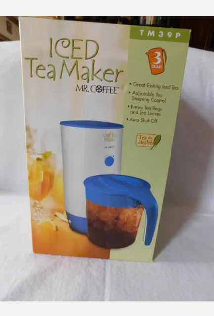 Mr Coffee Fresh Iced Tea Maker Model TM20 *NO PITCHER* Works 3 Quart TM20P