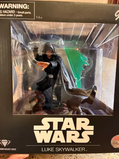 Star Wars Luke Skywalker PVC Diorama - Diamond Select - Disney Exclusive SEALED