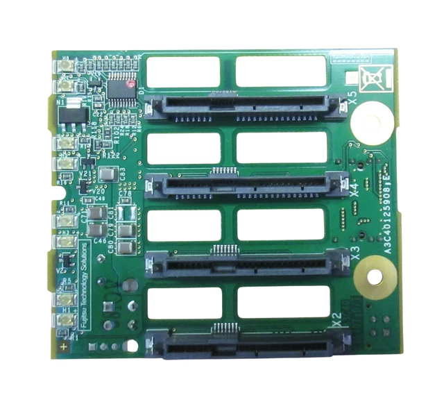 FUJITSU SAS BACKPLANE A3C40125908 4x 2,5 Festplatte RX300 S7 RX300 S8 TX200 S7 EUR 14,99 - DE