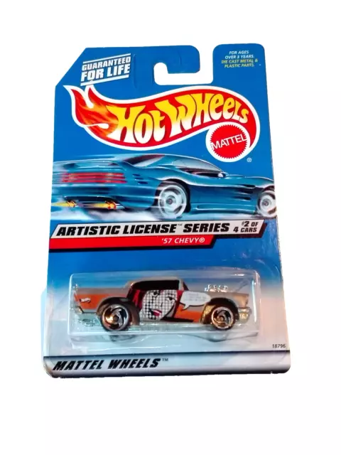 Hot Wheels '57 CHEVY in OVP * Artistic License Series 1998 * #18796