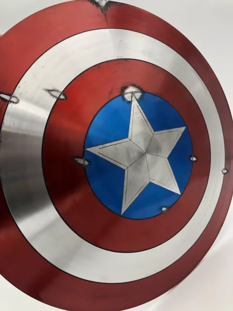 Captain America’s Shield Avengers Movie 24" Battle Model America Shield Costume