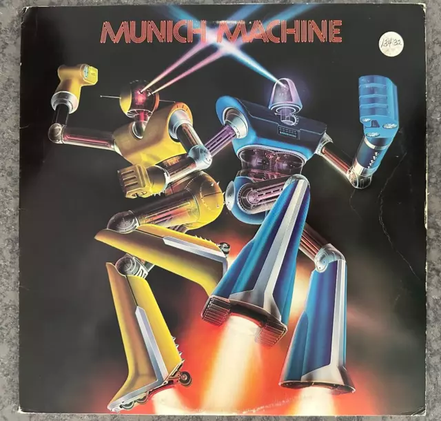 MUNICH MACHINE / GEORGIO MORODER/BELLOTTE get on the funk train 12"MAXI DISCO VG