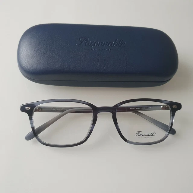 Monture De Lunettes Fabergé FB 034/00 - Argent Ovale - Métal - Neuf Sans étiquette