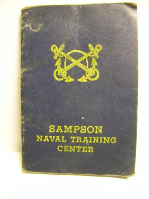 Ww2 Ww Ii Us Naval Training Center Sampson New York Address Book