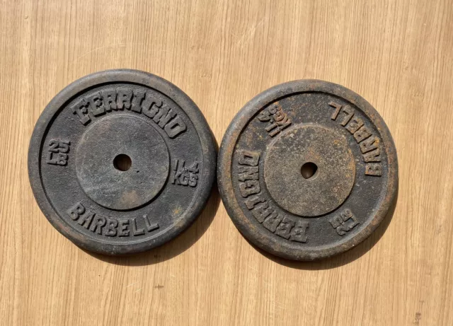 RARE VTG LOU FERRIGNO 50s BODYBUILDING York Barbell STRONGMAN