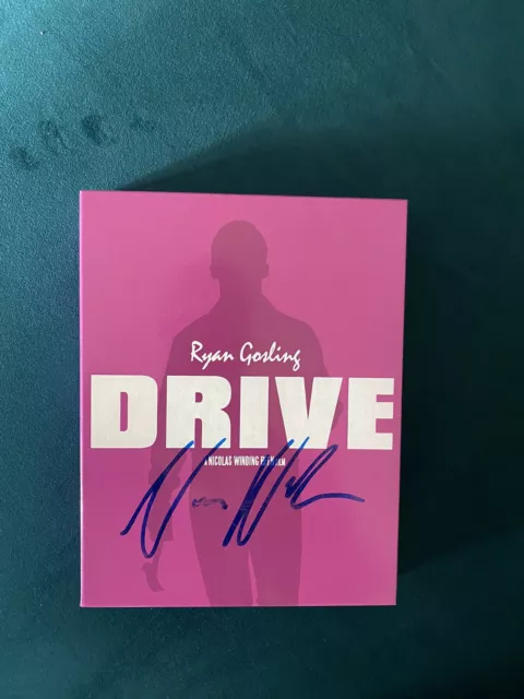 Drive Novamedia Excl Full Slip + Steelbook Blu Ray Autografato Refn - Rarissimo