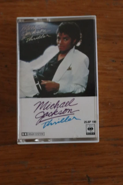 Cassette audio tape (K7) Michael Jackson - Thriller - année 1992
