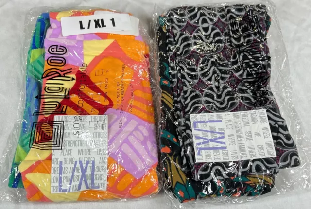 4 Pair of Kids LuLaRoe Buttery Soft Leggings Size Large XL 1